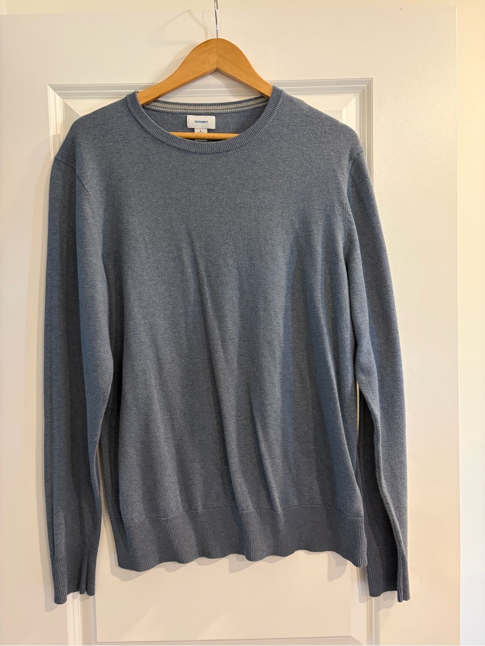Old Navy Men's Crewneck Sweater in Slate Blue
